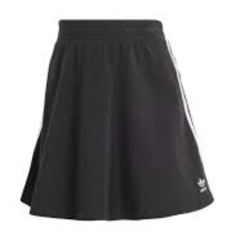 Sukňa adidas Originals 3-Stripes Black Skirt Čierna | IU2526