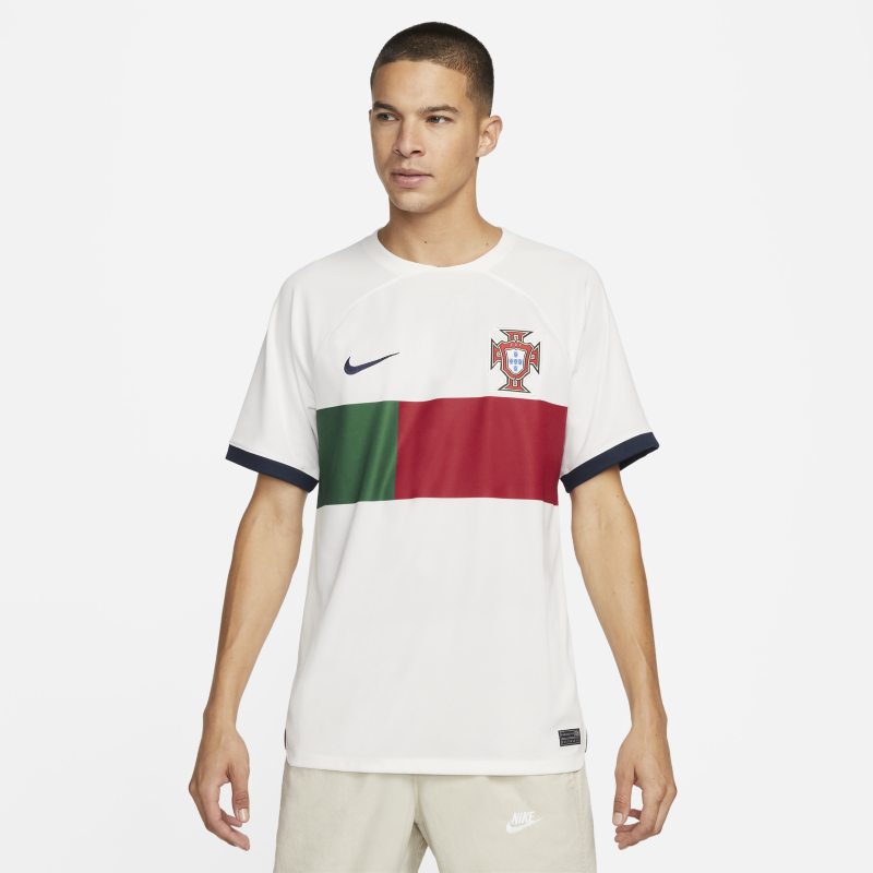 Dres Nike Portugal 2022/23 Stadium Away Dri-FIT Football Shirt Biela | DN0691-133, 0