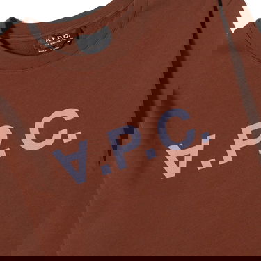 Sveter A.P.C. VPC Logo Crewneck Hnedá | COFAX-H27378-CAJ, 1
