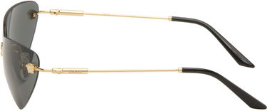 Slnečné okuliare Versace Medusa Cat-Eye Rimless Sunglasses Metalická | 0VE2281 8056262427705, 2