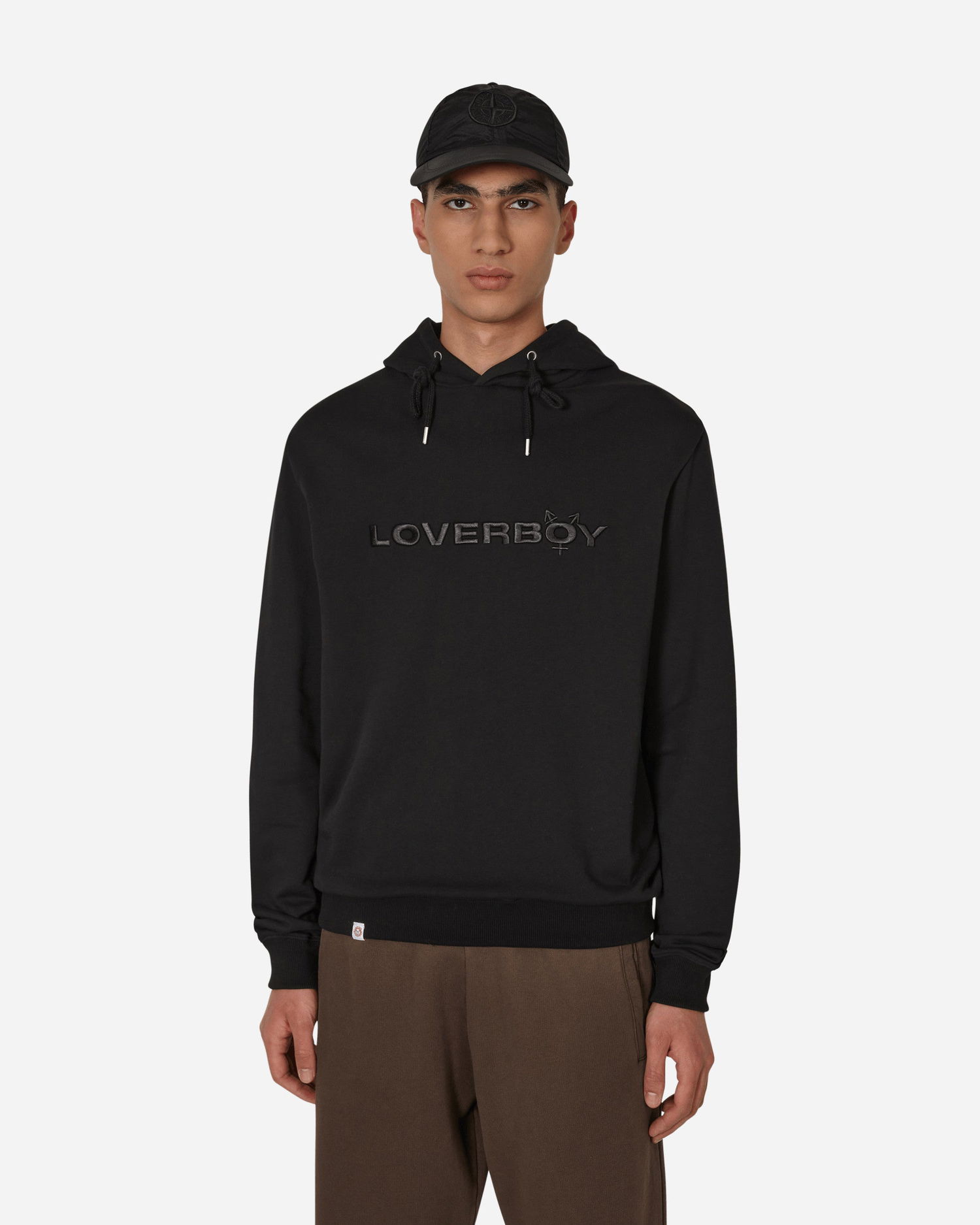 Mikina Charles Jeffrey Loverboy Logo Hoodie Čierna | CJLAW22LH BLACK, 0