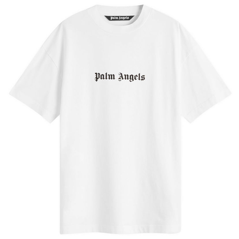 Tričko Palm Angels Slim T-Shirt With Print Biela | PMAA089C99JER0030110