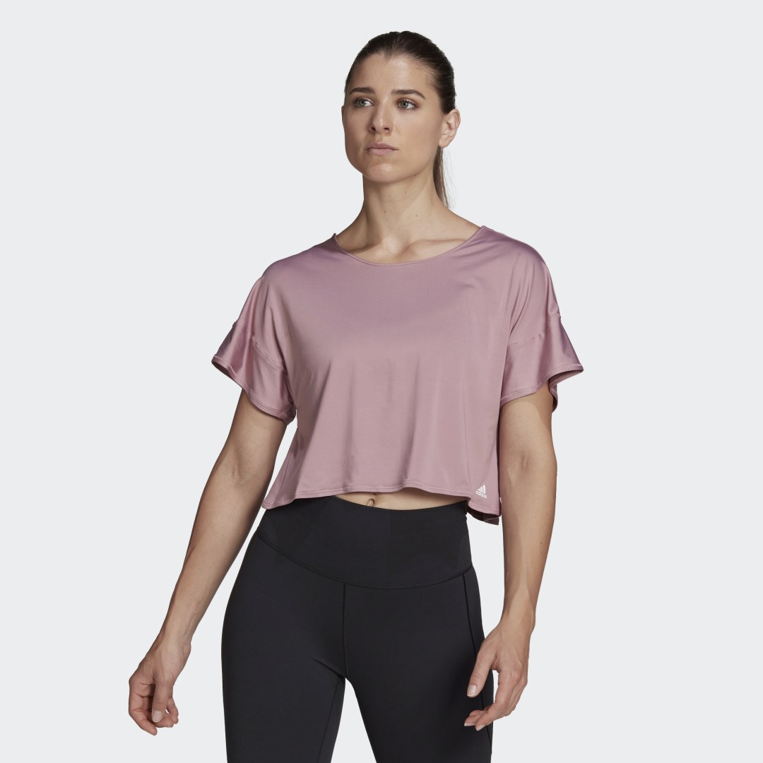 Tričko adidas Originals Studio Backless Ružová | HD9559, 0