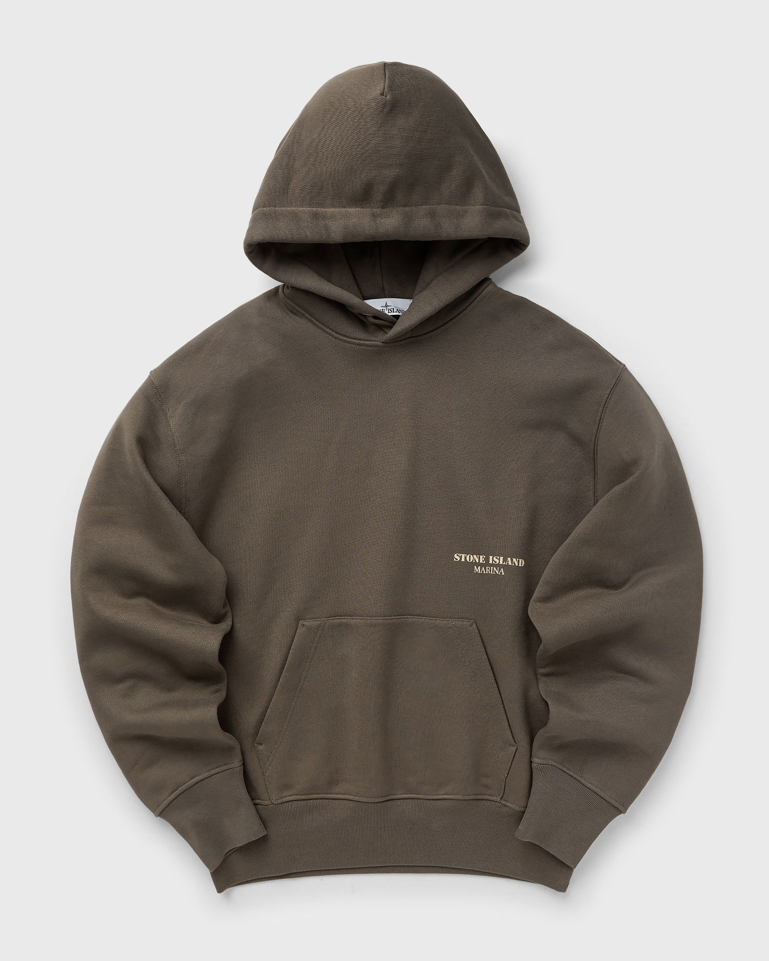 Mikina Stone Island MARINA COTTON FLEECE HOODIE Hnedá | 8115638X5.V0075, 0
