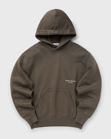 Mikina Stone Island MARINA COTTON FLEECE HOODIE Hnedá | 8115638X5.V0075, 0