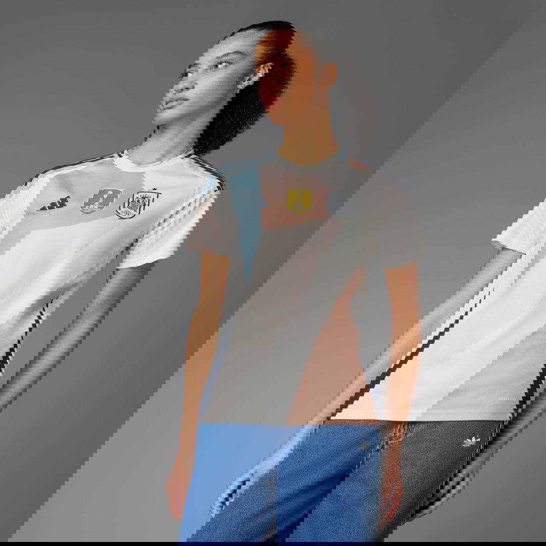 Dres adidas Performance Spain Women's Team Away Jersey Biela | JF2649, 0