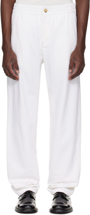 Nohavice A.P.C. A.P.C. Chuck Trousers Biela | COGZV-H08408, 0