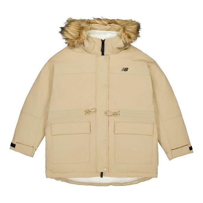 Bunda New Balance Warm Mid-Down Jacket Béžová | AWJ33325-INC