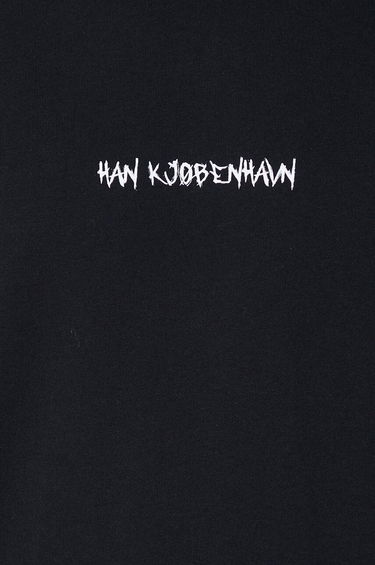 Tričko Han Kjøbenhavn Han Kjøbenhavn Graphic Font T-Shirt Čierna | M.133614, 5