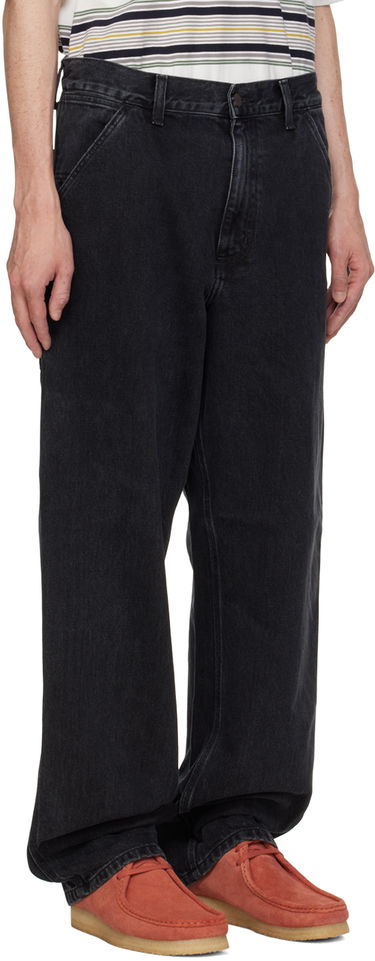 Džínsy Carhartt WIP Single Knee Denim Pants Čierna | I032024, 3