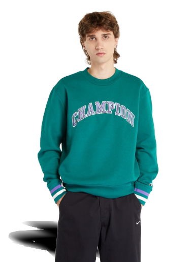 Mikina Champion Crewneck Sweatshirt Green Zelené | 219175 CHA GS571