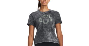 Tričko Under Armour UA Run Everywhere Graphic Šedá | 1379352-001, 1