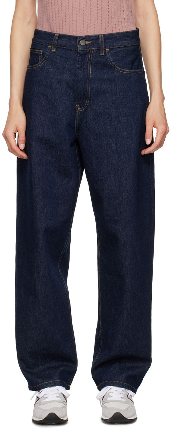 Džínsy Carhartt WIP Relaxed Fit Denim Jeans Modrá | I031918 0102, 0