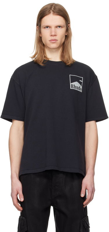Tričko Rhude Chevron T-shirt Čierna | RHPS25TT02012, 0