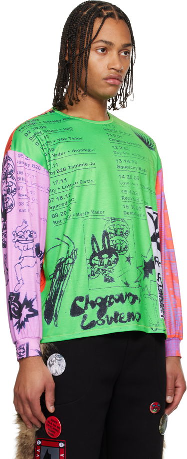 Dres Chopova Lowena Chopova Lowena Poster Oversized Jersey T-shirt Rôznofarebný | 2404, 4