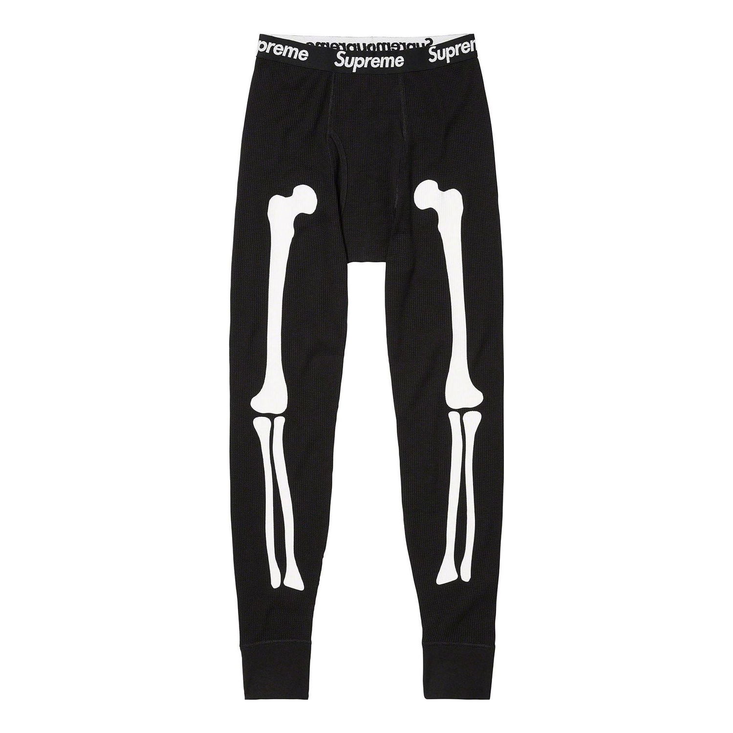 Ponožky Supreme Thermal Crew Pants with Bone Print Čierna | SUP-FW23-155, 0