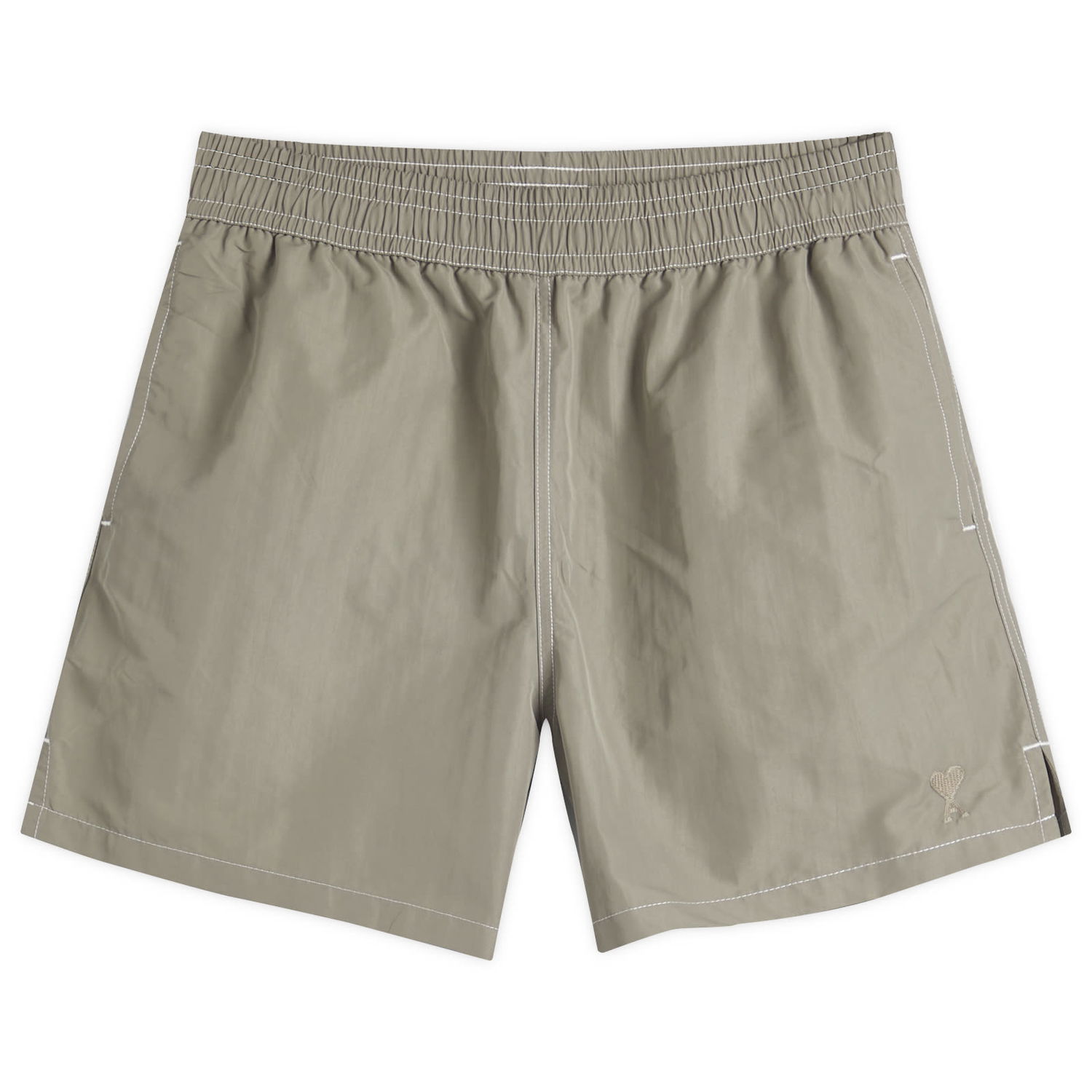 Plavky AMI AMI Paris Beach Shorts, Size Large Zelené | HBW006-PA0027-0952, 1