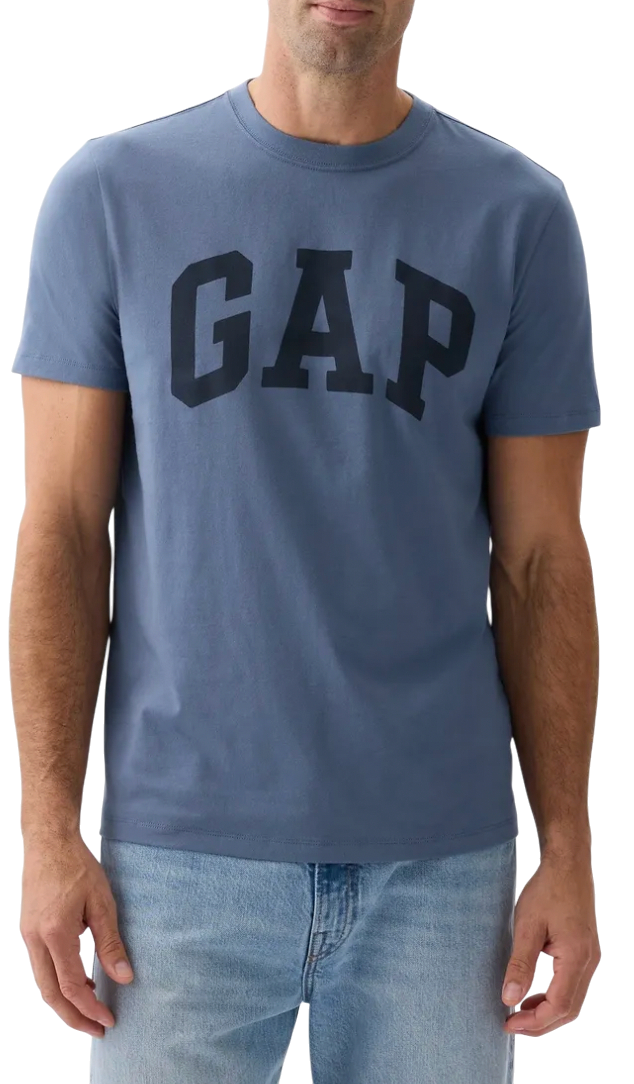 Tričko GAP Basic Logo Tee Bainbridge Blue Modrá | 856659-02, 1