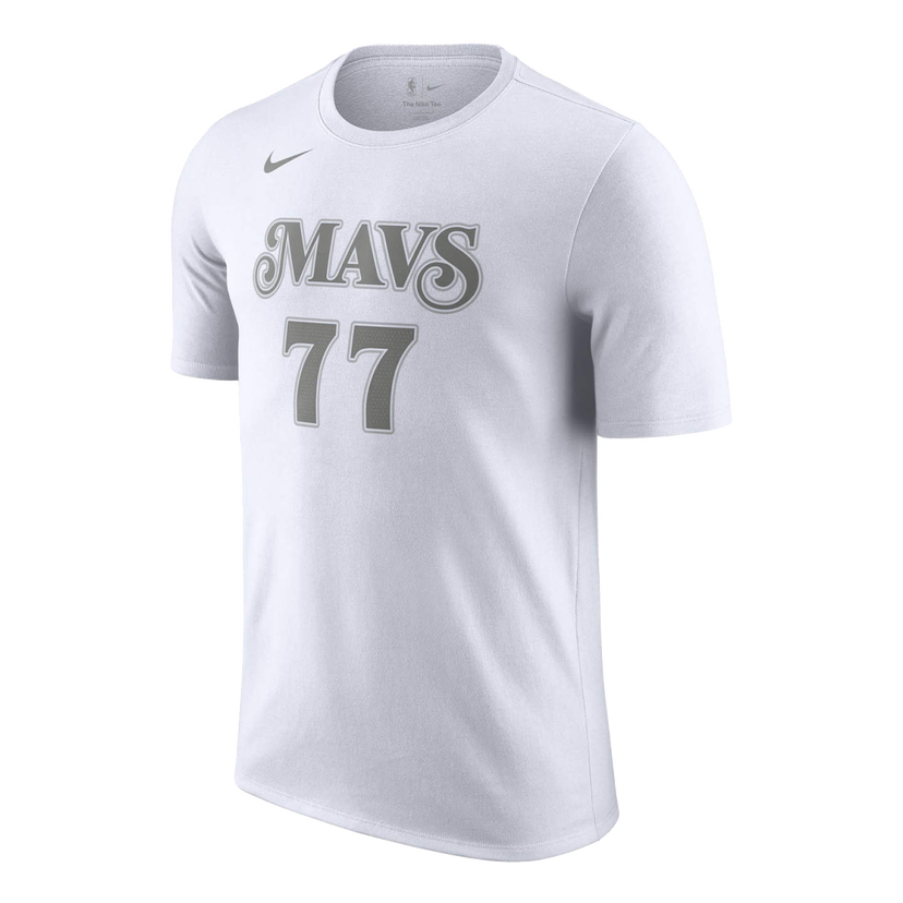 Tričko Nike Dallas Mavericks Luka Dončić Name & Number T-Shirt Biela | HJ2770-104