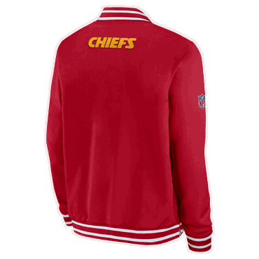 Bomber bunda Nike Coach NFL Kansas City Chiefs Bomber Červená | HF1043-657, 1