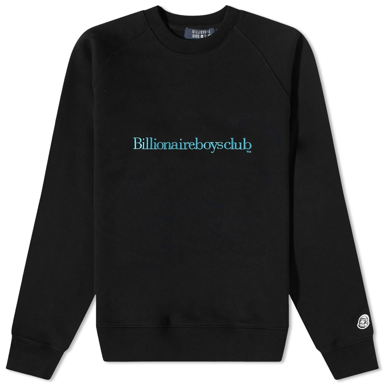 Sveter BILLIONAIRE BOYS CLUB Serif Logo Crew Sweatshirt Čierna | B23102-BLK, 0