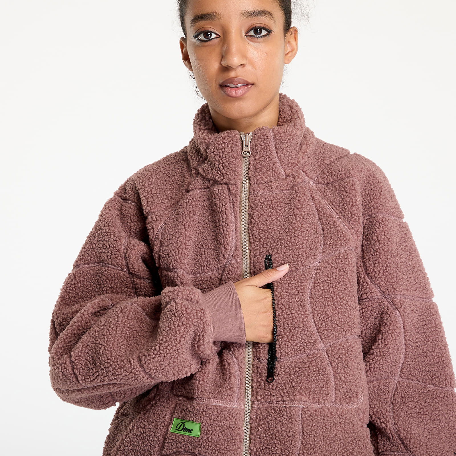 Coverstich Sherpa Fleece