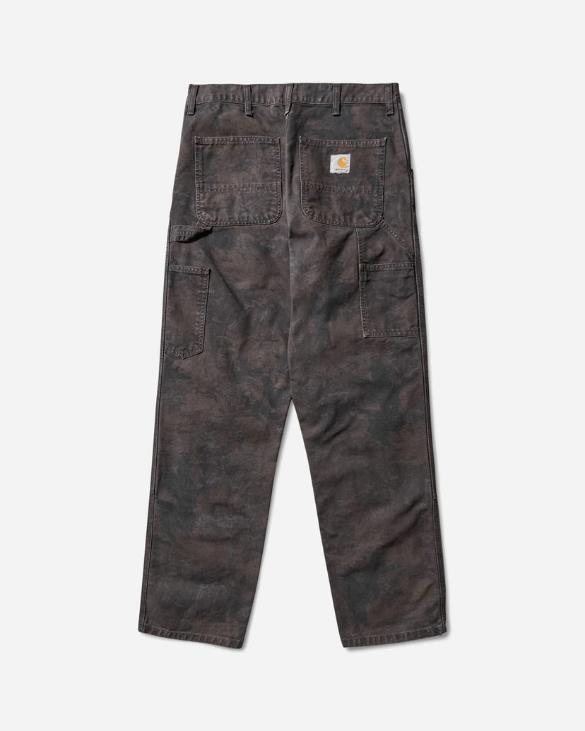Cargo nohavice Carhartt WIP Double Knee Camo Pants Čierna | I031501 3G3GD