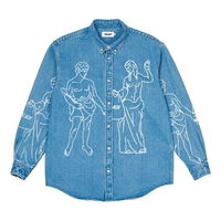 Palace Graphic Print Denim Shirt