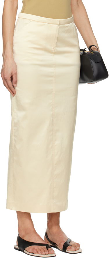 Sukňa TOTEME TOTEME Straight Maxi Skirt Čierna | 252-WRB0259-FB0391, 4