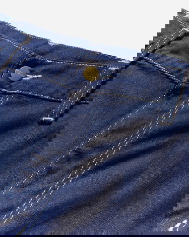 Džínsy Carhartt WIP Single Knee Pants Modrá | I034864 0102, 3