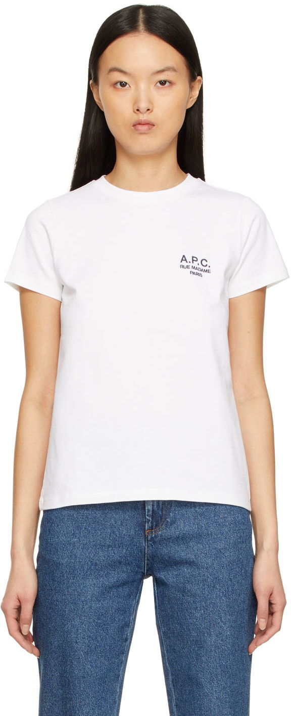 Tričko A.P.C. Denise T-Shirt Biela | COEAV-F26842, 0