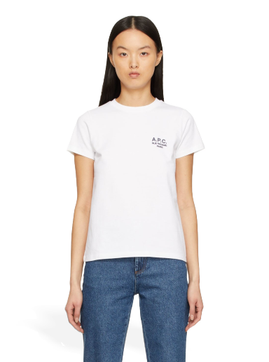 Tričko A.P.C. Denise T-Shirt Biela | COEAV-F26842