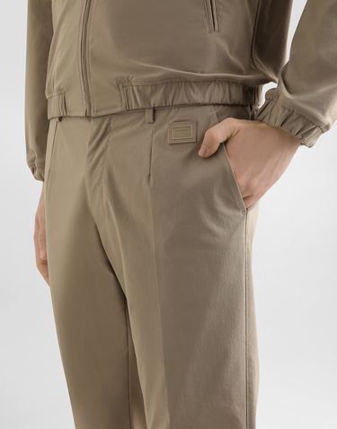 Nohavice Dolce & Gabbana Dolce & Gabbana Nylon Canvas Trousers Béžová | GW13ETFUUDDM2827, 3