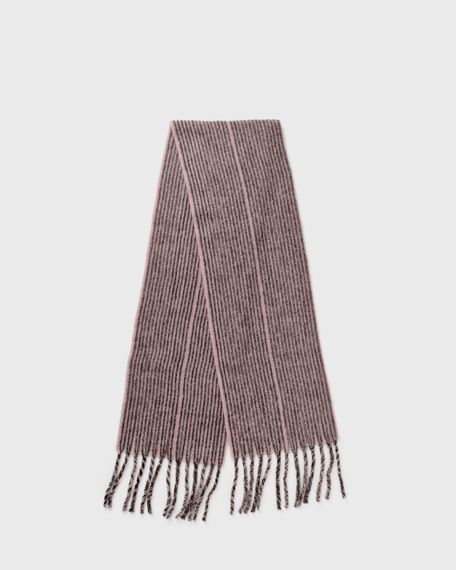 Šál Samsoe Samsoe Samsøe & Samsøe Sahilma Striped Knit Scarf Ružová | F24400061-TURKISH-WOOD-ST, 0
