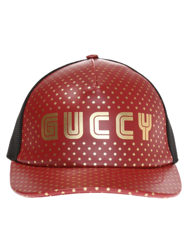 Šiltovka Gucci Guccy Star Print Baseball Velcro Strap Cap Červená | 426887 4HD68 6460