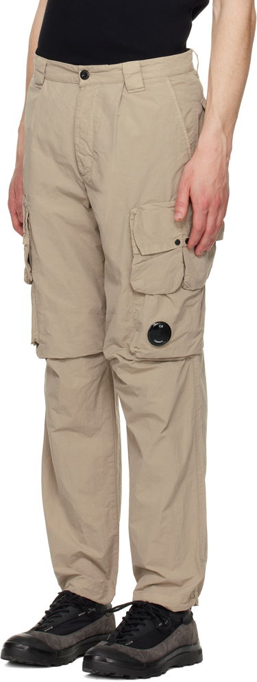 Cargo nohavice C.P. Company C.P. Company Flatt Nylon Cargo Pants Béžová | 18CMPA170A-005991G, 3
