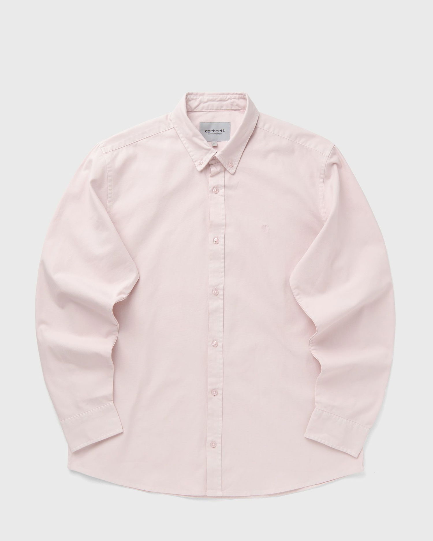 Košeľa Carhartt WIP Long Sleeve Bolton Shirt Ružová | I030238-2P7.GD, 1