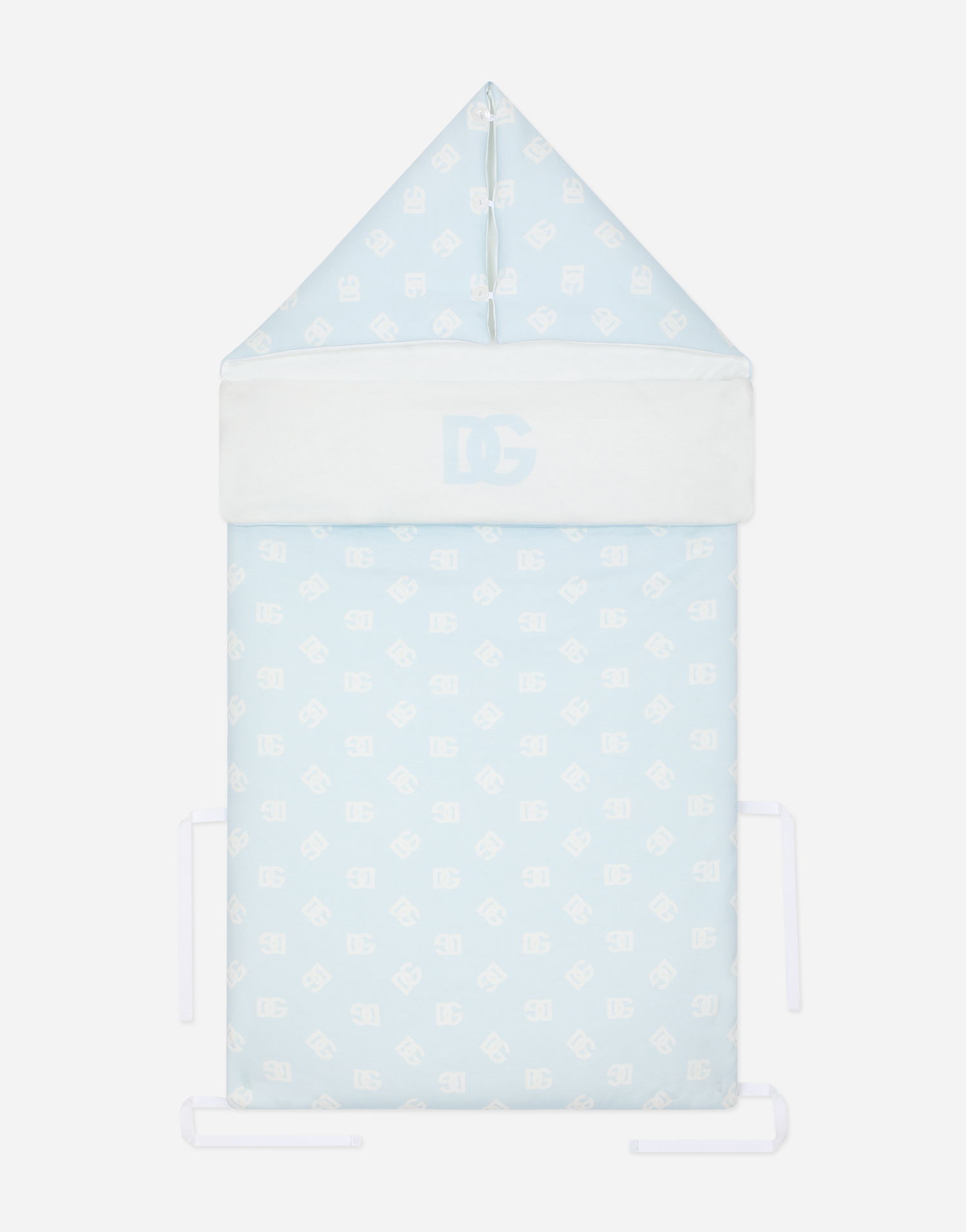 Pyžamo Dolce & Gabbana Dolce & Gabbana DG Logo Print Jersey Sleep Sack Modrá | LNJA93G7F0HHCVAA, 0