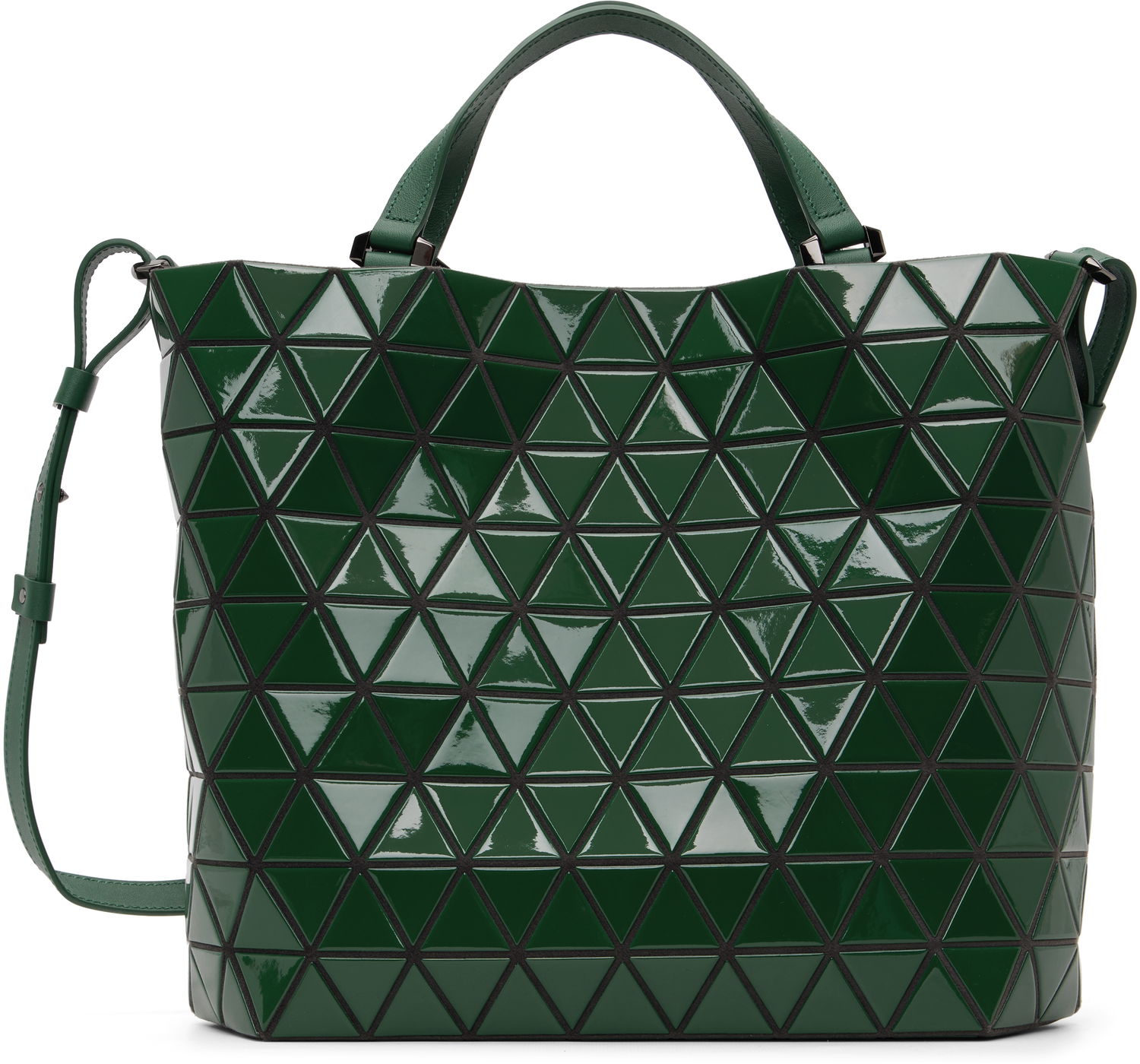 Tote bag BAO BAO ISSEY MIYAKE BAO BAO ISSEY MIYAKE Crystal Gloss Geometric Tote Zelené | BB58AG301, 0