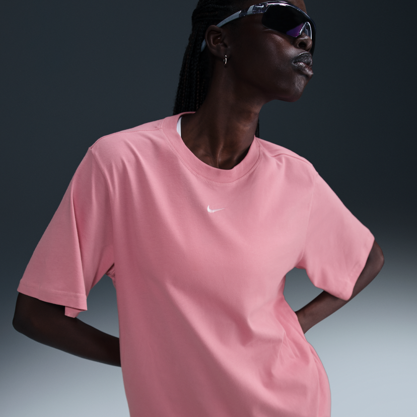 Tričko Nike Sportswear Essential T-Shirt Ružová | FD4149-699