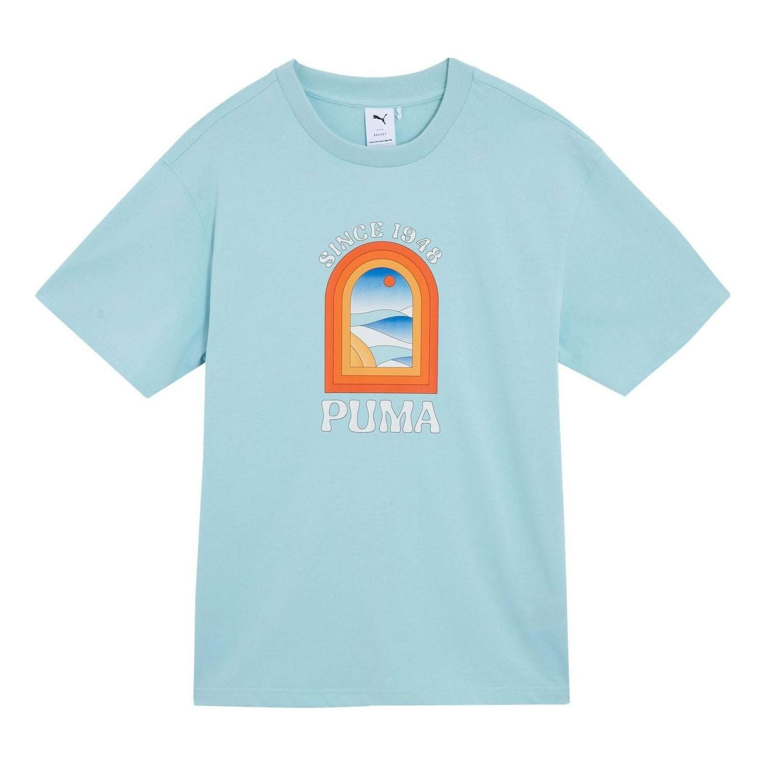 Tričko Puma Apres Court Graphic T-Shirt Modrá | 628235-22, 0