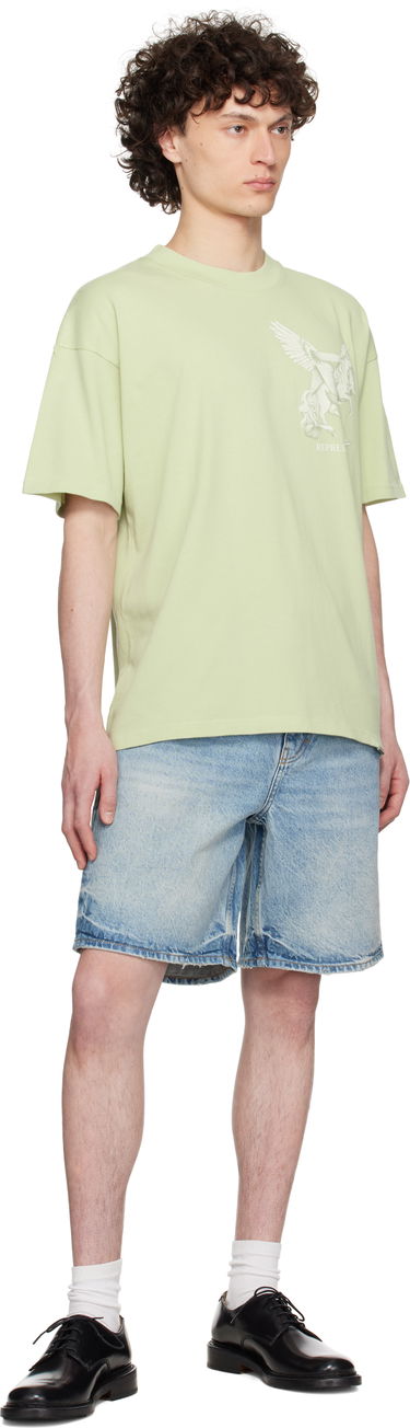 Šortky Represent Clo Represent R10T Tailored Denim Shorts Modrá | MLM61038, 3