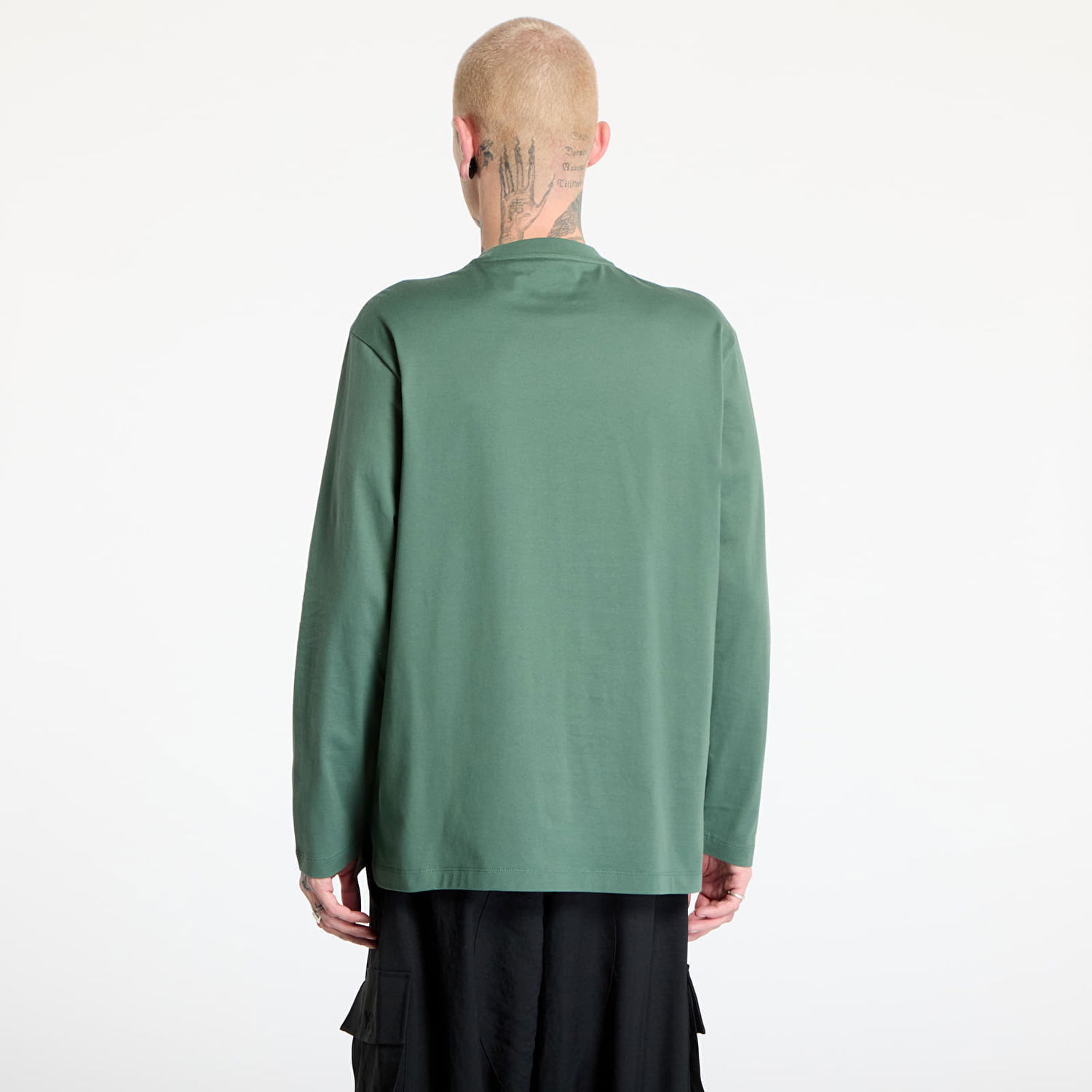 Tričko Y-3 Y-3 Long Sleeve Top Zelené | JM7829, 1