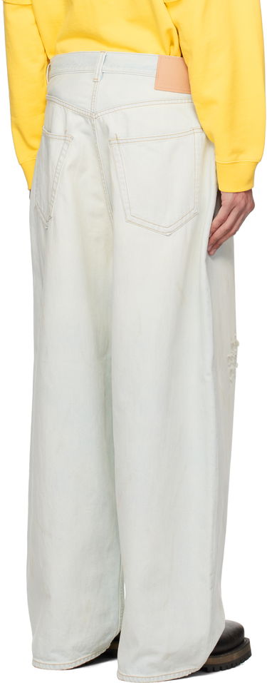 Džínsy Acne Studios Acne Studios Super Baggy Fit 2023M Jeans Modrá | B00388-, 2
