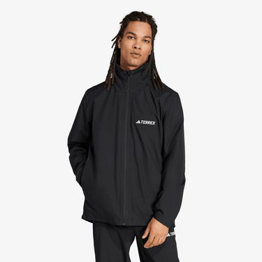 Vetrovka adidas Performance Multi Essentials 2L Rain Jacket Čierna | JM8692, 1