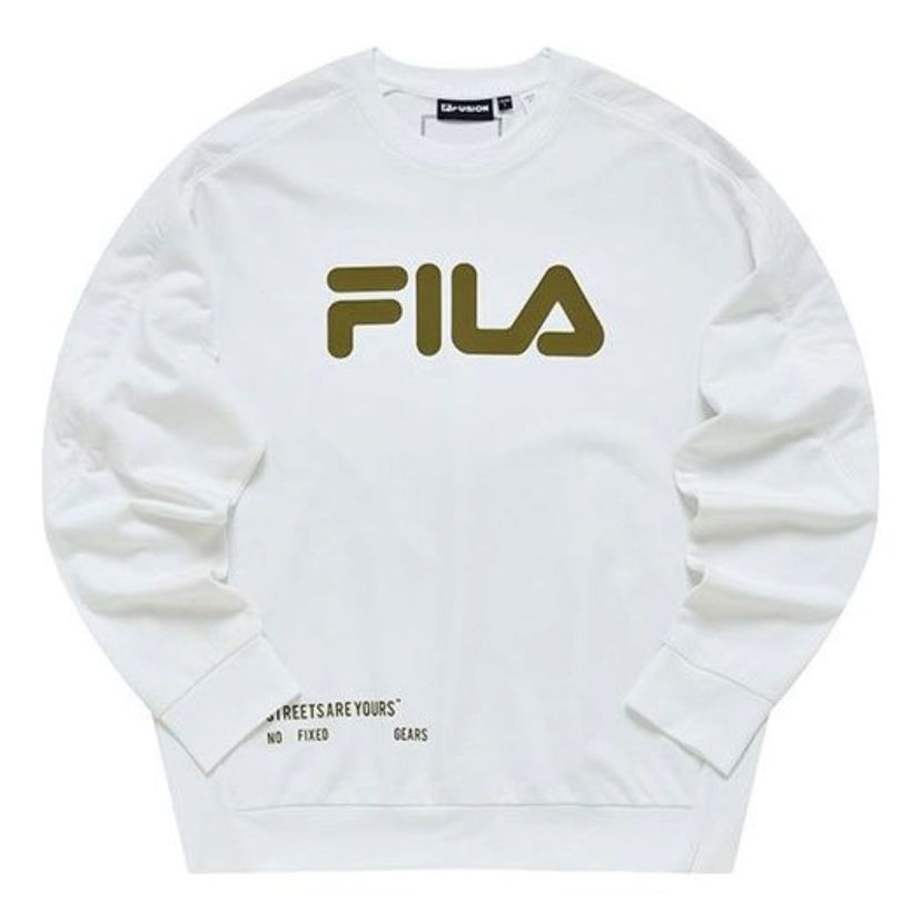 Mikina FILA FUSION Logo Sweatshirt Biela | T11M231204F-WT