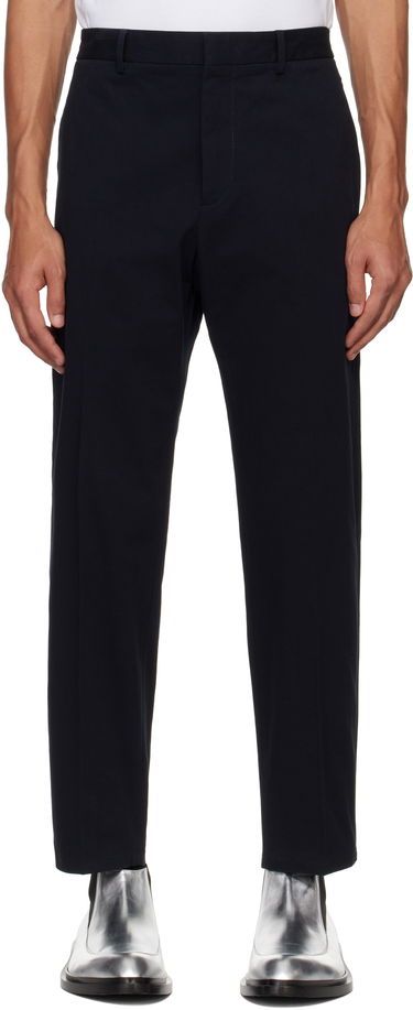 Nohavice Jil Sander Jil Sander Tapered Trousers Navy | J21KA0011_J45286, 0