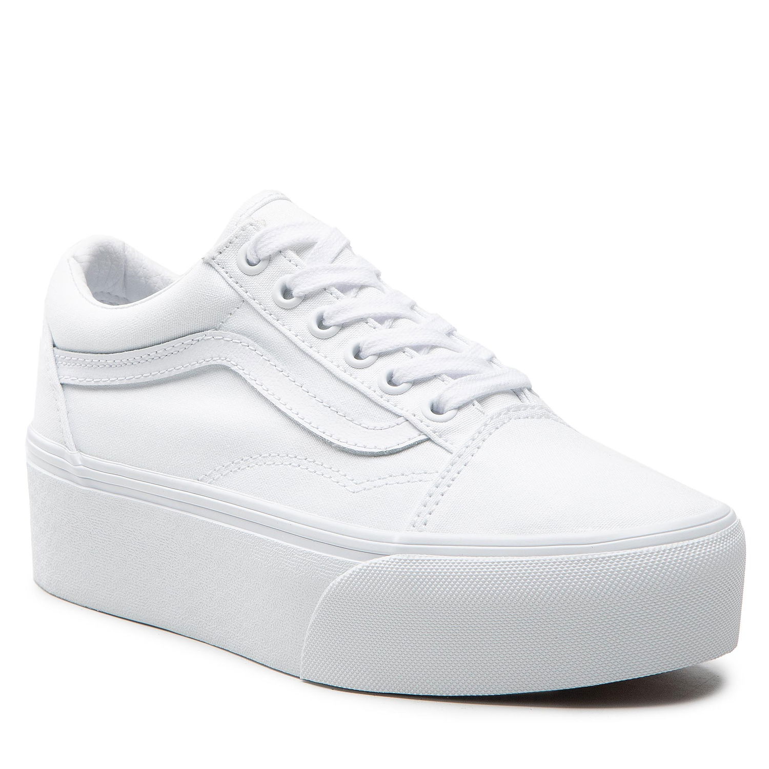 Tenisky a topánky Vans Old Skool Stacked Biela | VN0A7Q5MW001, 0