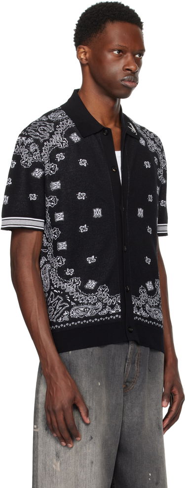 Košeľa AMIRI Red Bandana Shirt Červená | AMKNPO1029, 1