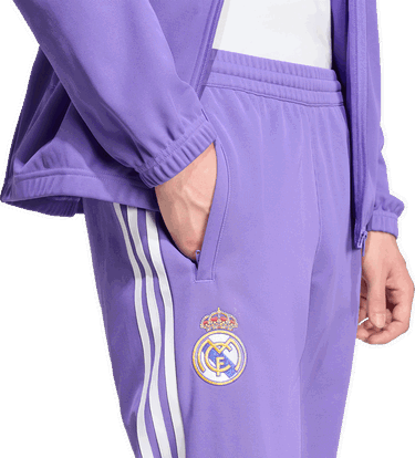Tepláky adidas Originals Originals Real Madrid Lfstlr Track Pants Fialová | kc7787, 2